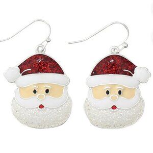 Santa Earrings
